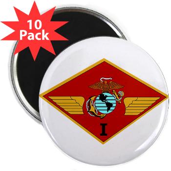 1MAW - M01 - 01 - 1st Marine Aircraft Wing with Text - 2.25" Magnet (10 pack)